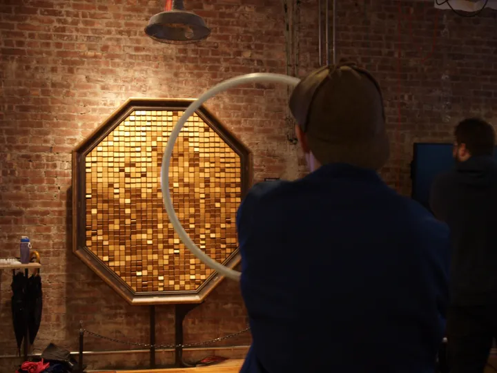Wooden Mirror